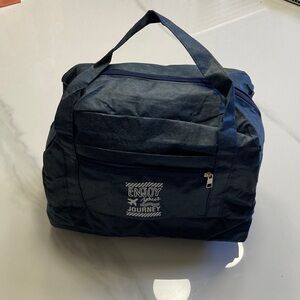 Enjoy Your Journey Blue Travel Bag